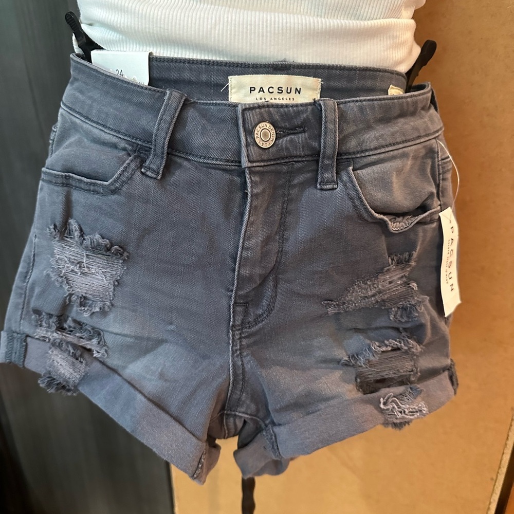 Pacsun super stretch shortie shorts